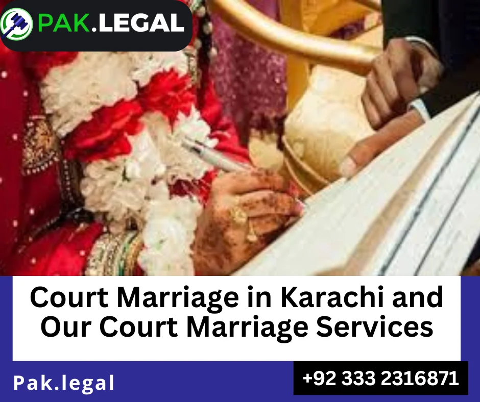 Marriage registration legal Pakistan