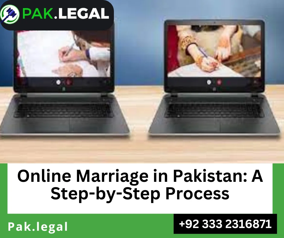 Online marriage legal requirements Pakistan