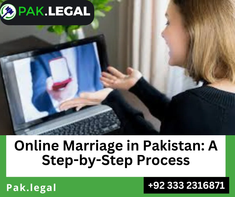 Marriage registration online Pakistan