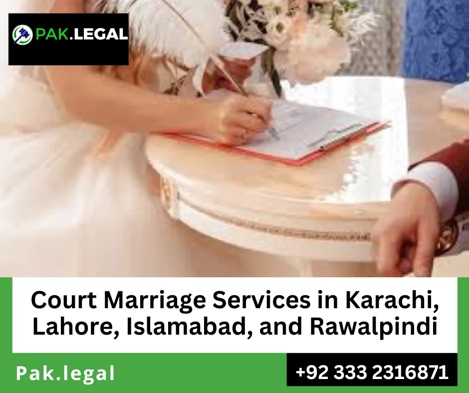 NADRA Marriage Certificate sample issued after registration