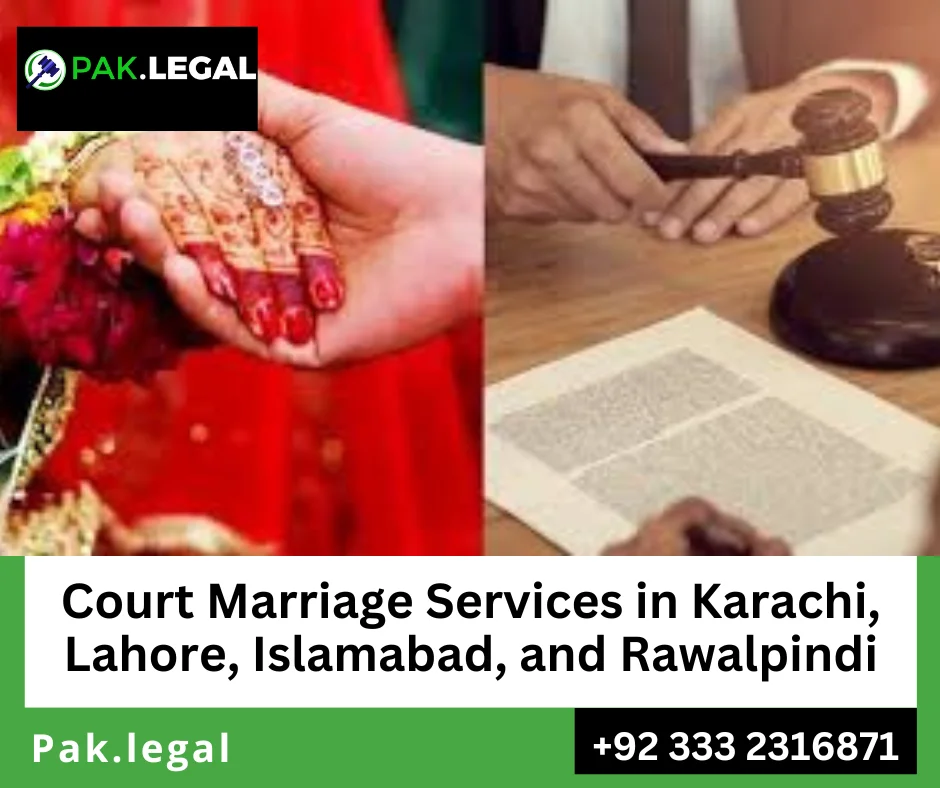 Signing Nikah Nama and witnesses in Lahore family registrar office