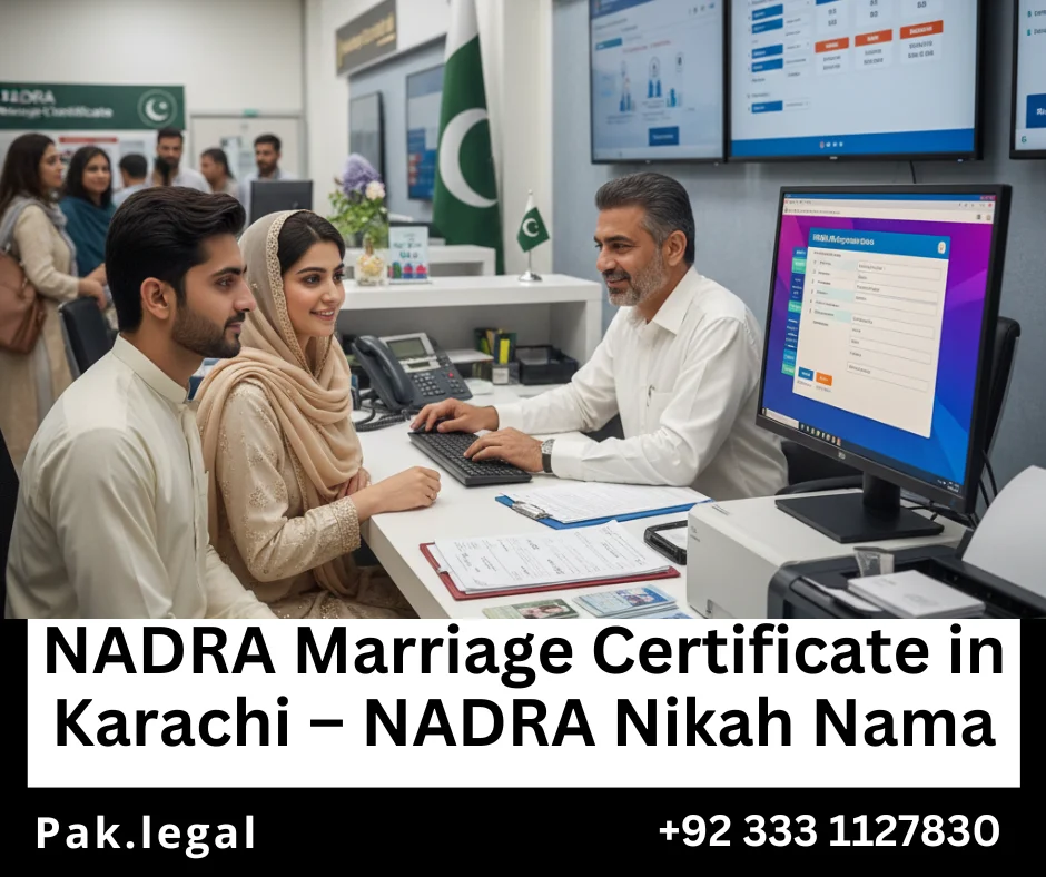 union council marriage certificate Karachi